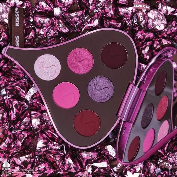 Glamlite Makeup Hersheys Kisses X Glamlite Eyeshadow Palette Collection Pr Box Poshmark